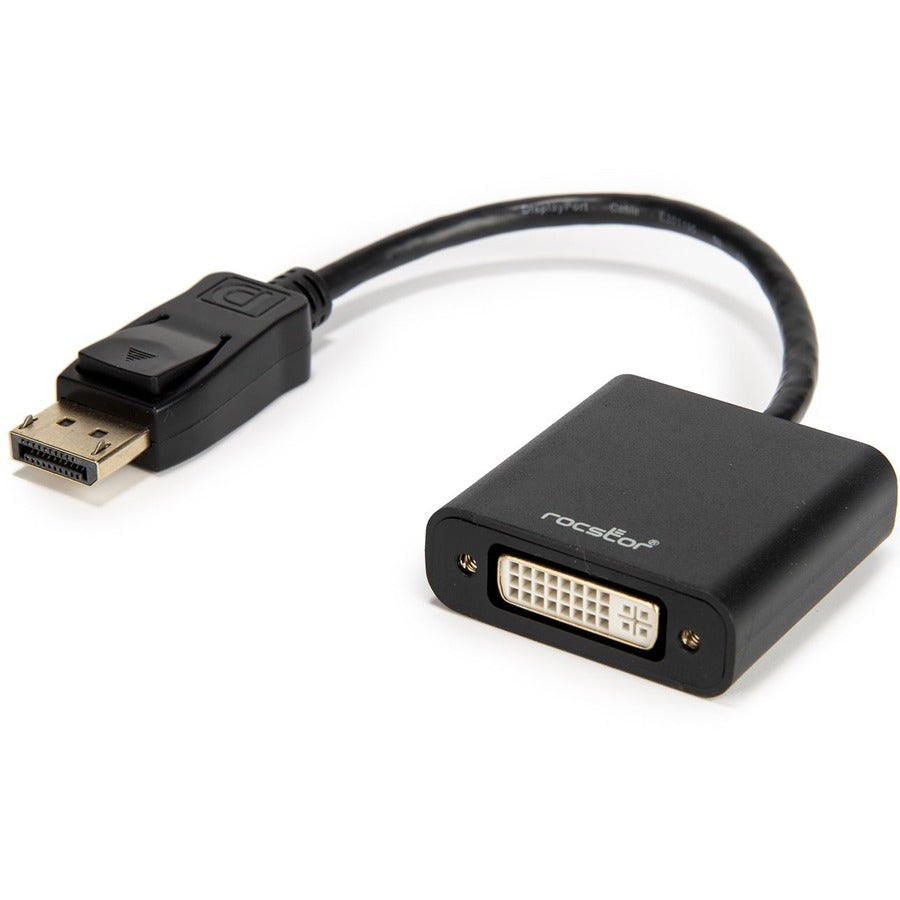 Rocstor Active DisplayPort® to DVI Adapter - 4K@30Hz - Resolutions up to 3840x2160