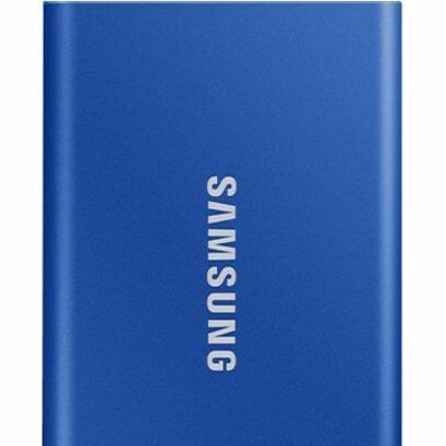 Samsung T7 MU-PC500H/AM 500 GB Portable Solid State Drive - External - PCI Express NVMe - Indigo Blue