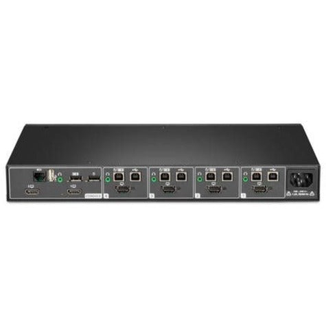 Vertiv Cybex Secure MultiViewer KVM Switch | 4 port | NIAP Approved | Dual AC