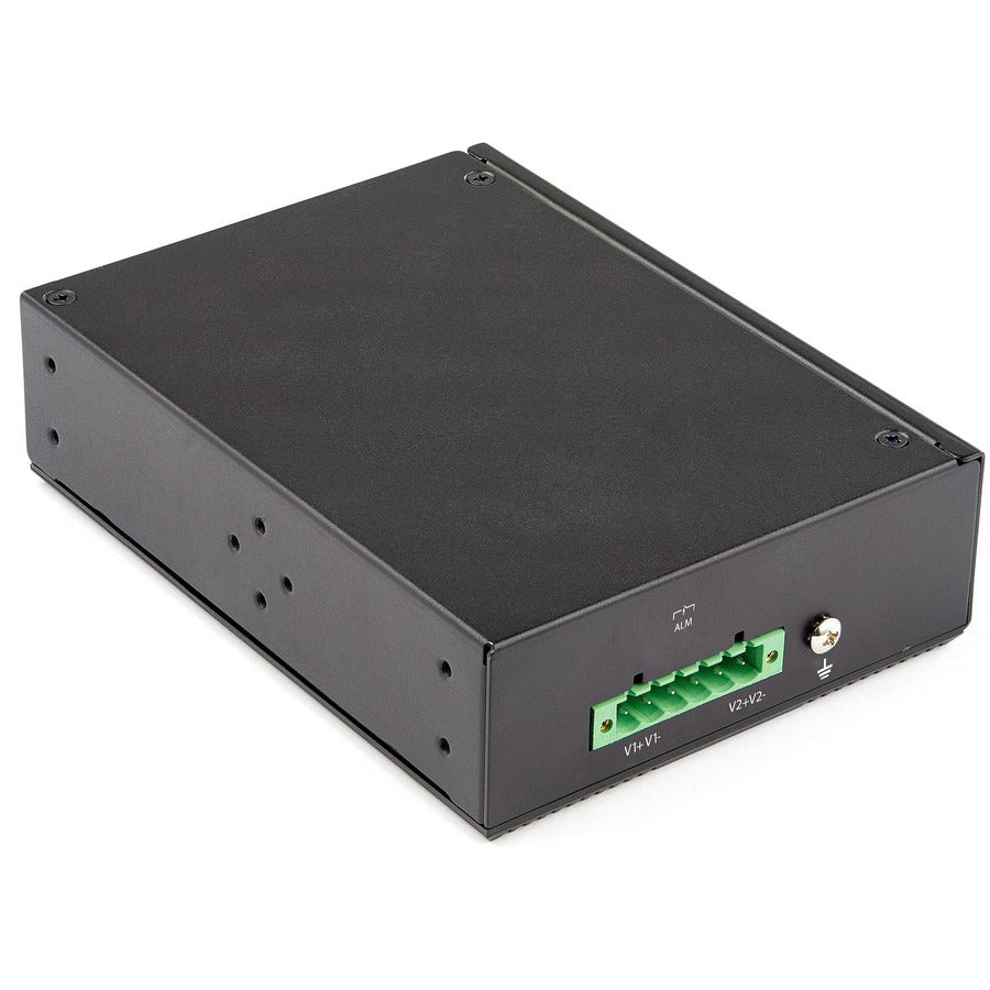 StarTech.com Industrial 8 Port Gigabit PoE Switch 30W - Power Over Ethernet Switch - GbE POE+ Network Switch - Unmanaged - IP-30