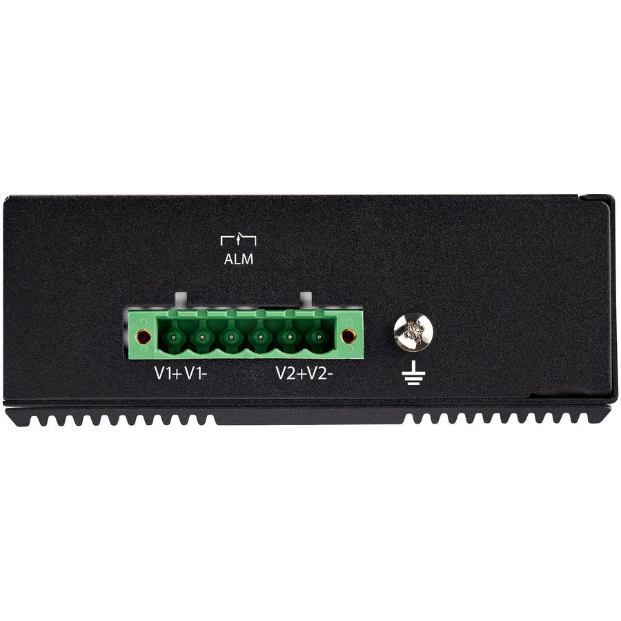 StarTech.com Industrial 8 Port Gigabit PoE Switch 30W - Power Over Ethernet Switch - GbE POE+ Network Switch - Unmanaged - IP-30