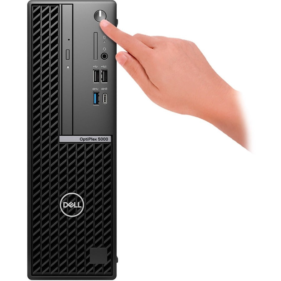 Dell OptiPlex 5000 Desktop Computer - Intel Core i5 12th Gen i5-12500 - 16 GB - 512 GB SSD - Small Form Factor - Black