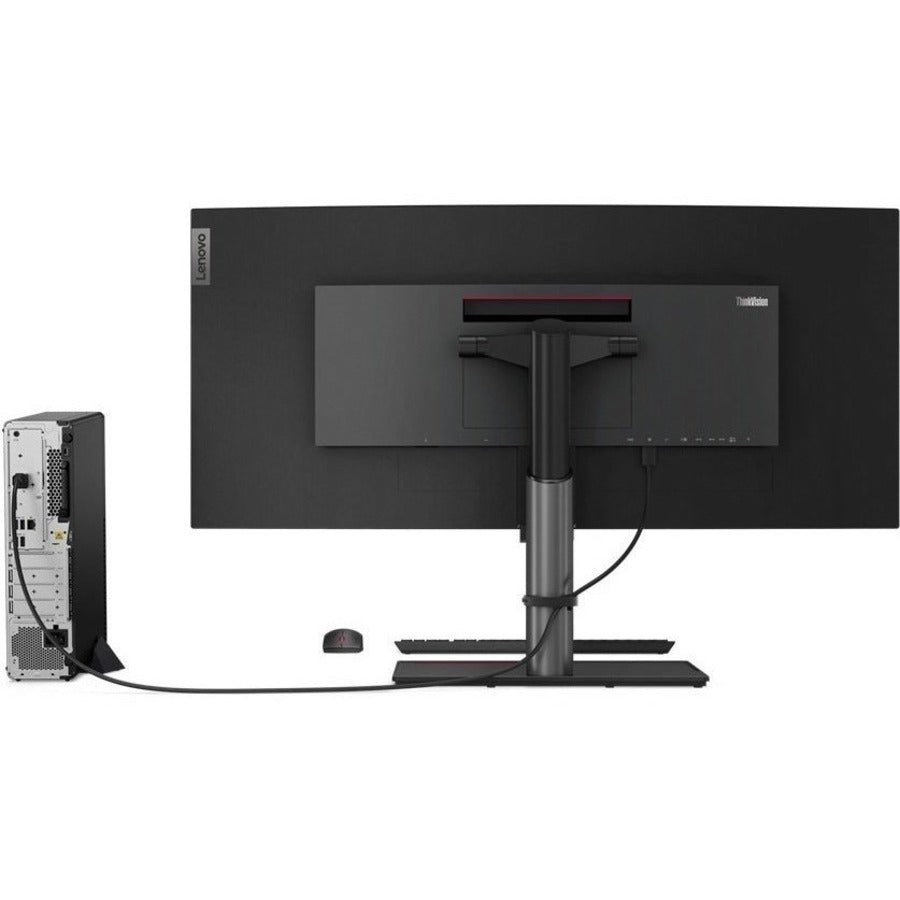 Lenovo ThinkCentre M90s Gen 3 11TT001EUS Desktop Computer - Intel Core i7 12th Gen i7-12700 Dodeca-core (12 Core) - 16 GB RAM DDR5 SDRAM - 512 GB NVMe M.2 PCI Express PCI Express NVMe 4.0 x4 SSD - Small Form Factor - Black