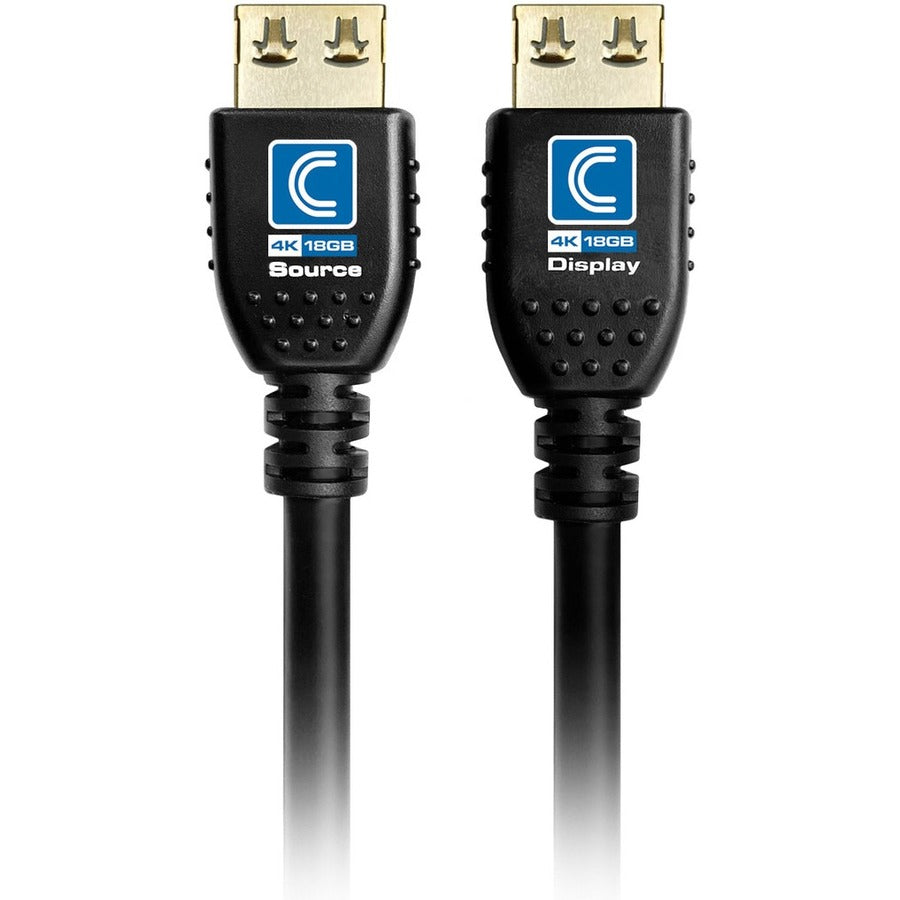 Comprehensive NanoFlex™ Pro AV/IT Integrator Series™ Active 4K 18G High Speed HDMI Cable Jet Black 30ft