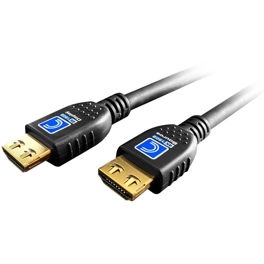 Comprehensive NanoFlex™ Pro AV/IT Integrator Series™ Active 4K 18G High Speed HDMI Cable Jet Black 30ft