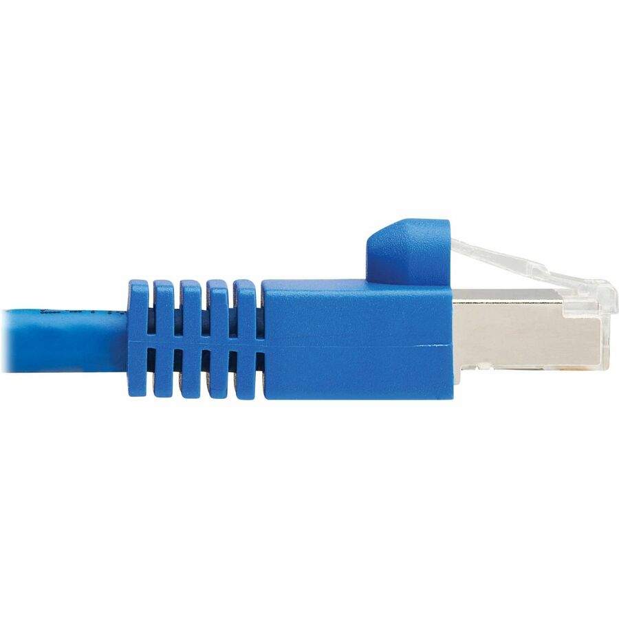 Eaton Tripp Lite Series Cat8 40G Snagless SSTP Ethernet Cable (RJ45 M/M), PoE, Blue, 1 ft. (0.3 m)