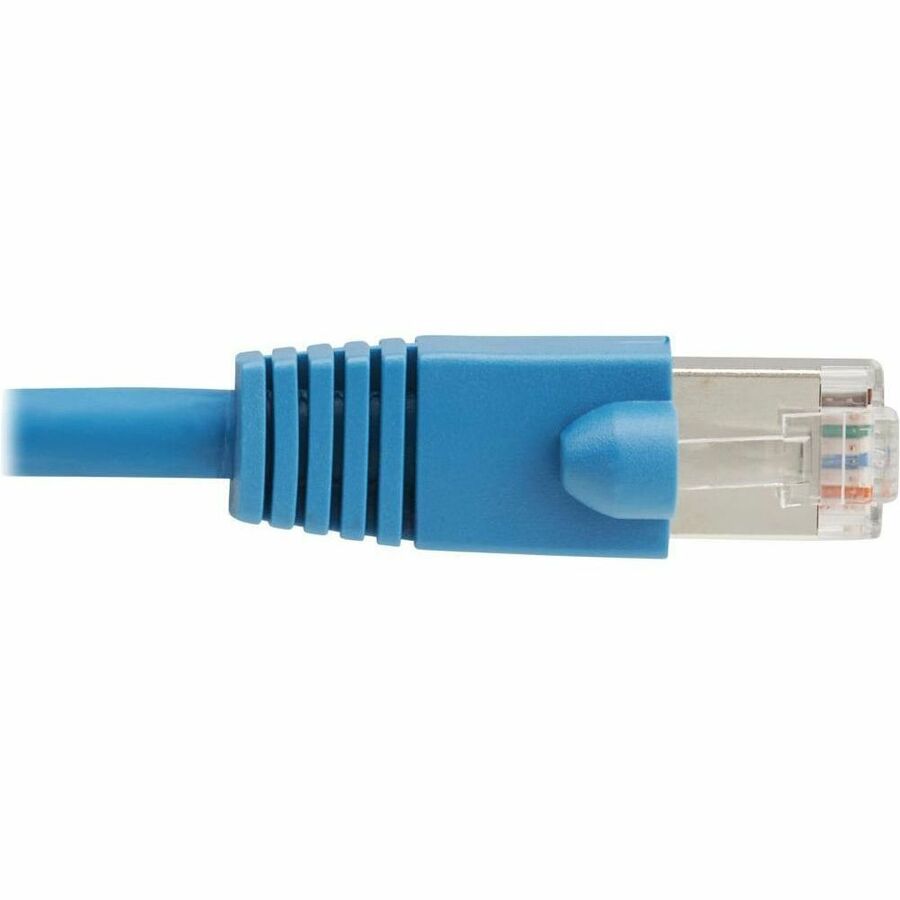 Eaton Tripp Lite Series Cat8 40G Snagless SSTP Ethernet Cable (RJ45 M/M), PoE, LSZH, Blue, 2 m (6.6 ft.)