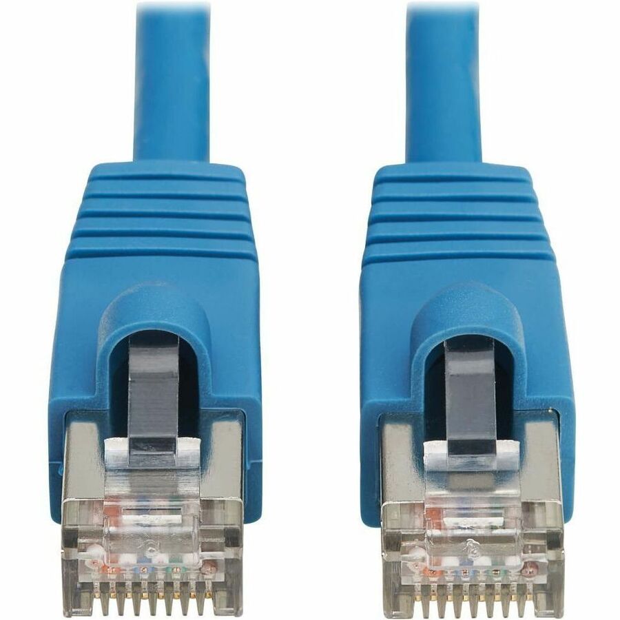 Eaton Tripp Lite Series Cat8 40G Snagless SSTP Ethernet Cable (RJ45 M/M), PoE, LSZH, Blue, 2 m (6.6 ft.)