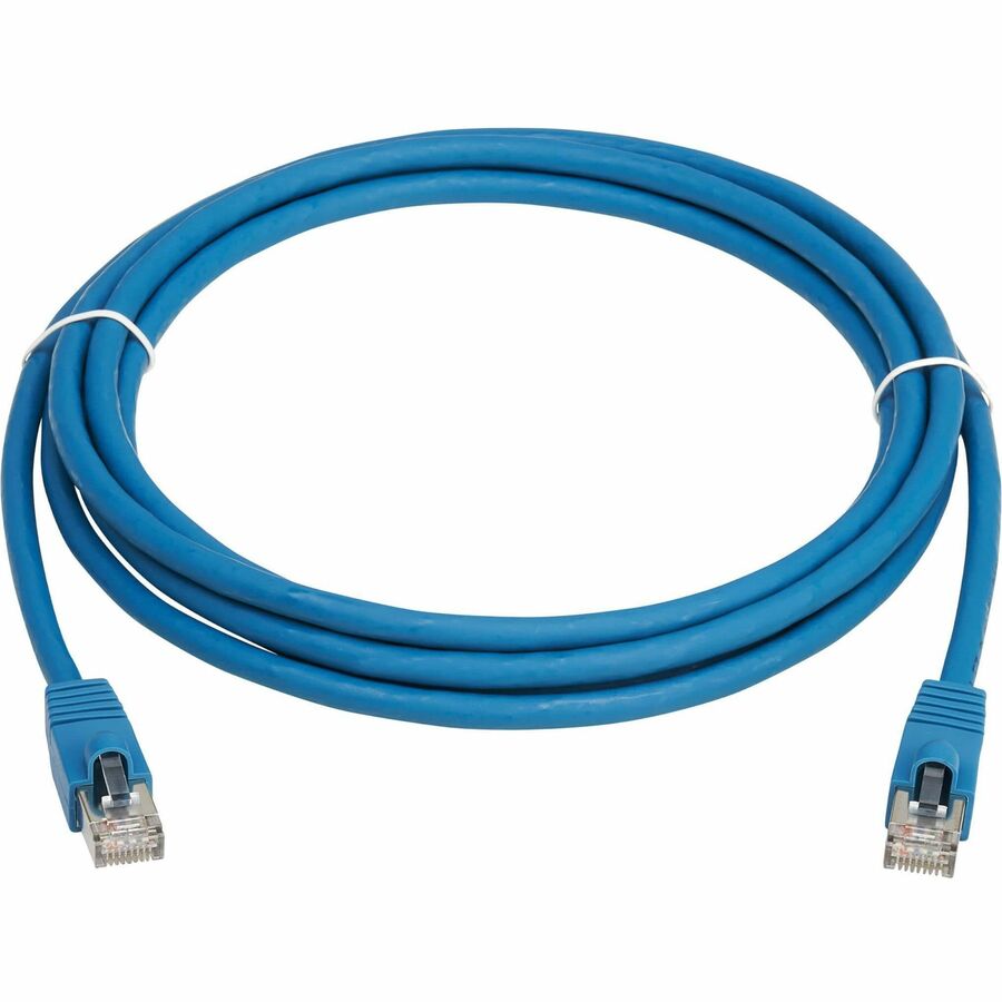 Eaton Tripp Lite Series Cat8 40G Snagless SSTP Ethernet Cable (RJ45 M/M), PoE, LSZH, Blue, 3 m (9.8 ft.)