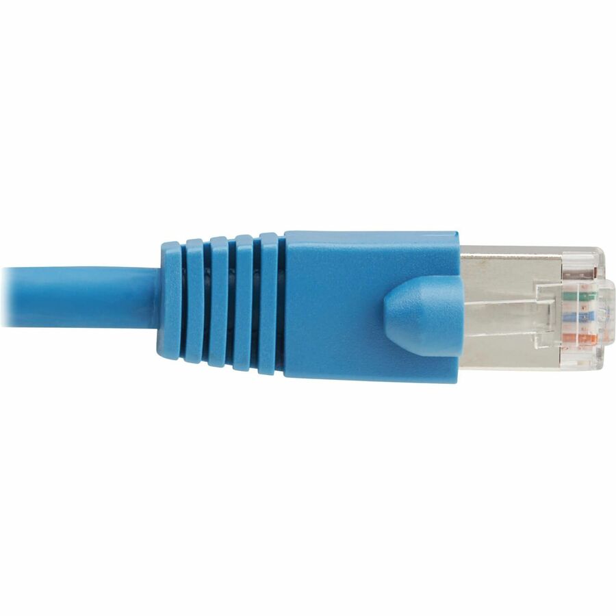 Eaton Tripp Lite Series Cat8 40G Snagless SSTP Ethernet Cable (RJ45 M/M), PoE, LSZH, Blue, 3 m (9.8 ft.)