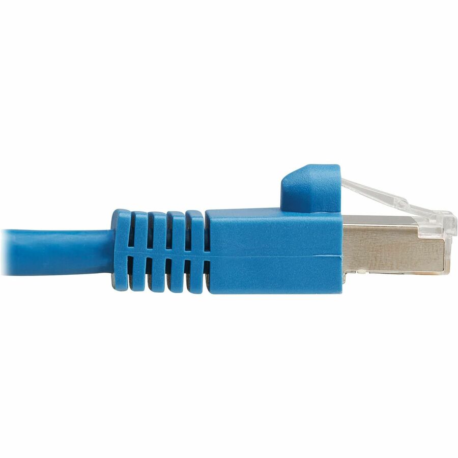 Eaton Tripp Lite Series Cat8 40G Snagless SSTP Ethernet Cable (RJ45 M/M), PoE, LSZH, Blue, 0.5 m (1.6 ft.)