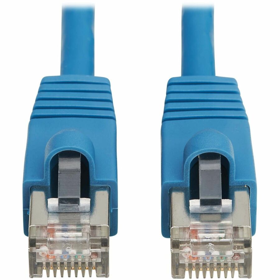 Eaton Tripp Lite Series Cat8 40G Snagless SSTP Ethernet Cable (RJ45 M/M), PoE, LSZH, Blue, 4 m (13.1 ft.)