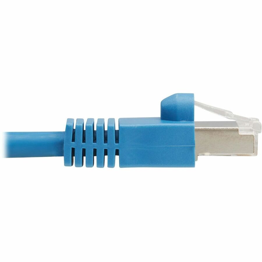 Eaton Tripp Lite Series Cat8 40G Snagless SSTP Ethernet Cable (RJ45 M/M), PoE, LSZH, Blue, 4 m (13.1 ft.)