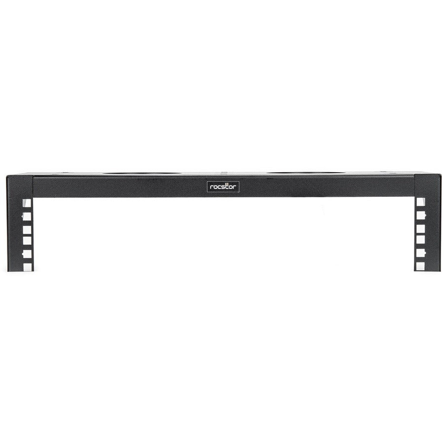 2U 19in Steel Vertical Wall Mount Rack Bracket