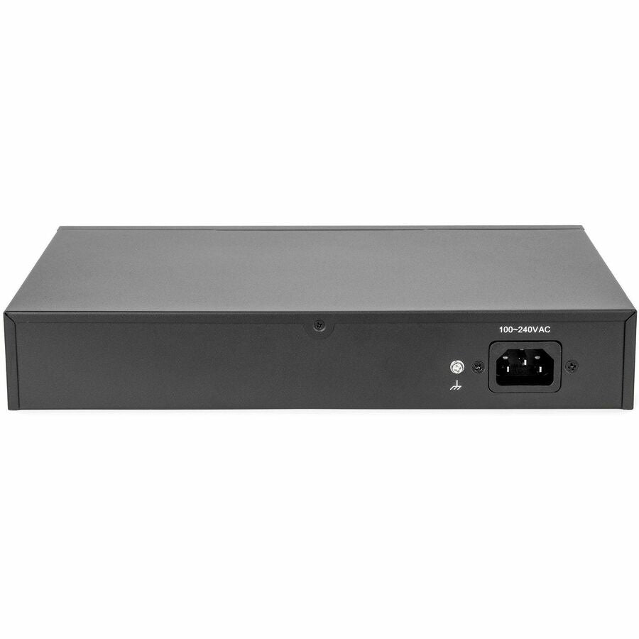 Rocstor SolidConnect SCM8 8-Port PoE+ Gigabit Managed Switch with 2 SFP Ports (Y10S009-B1)