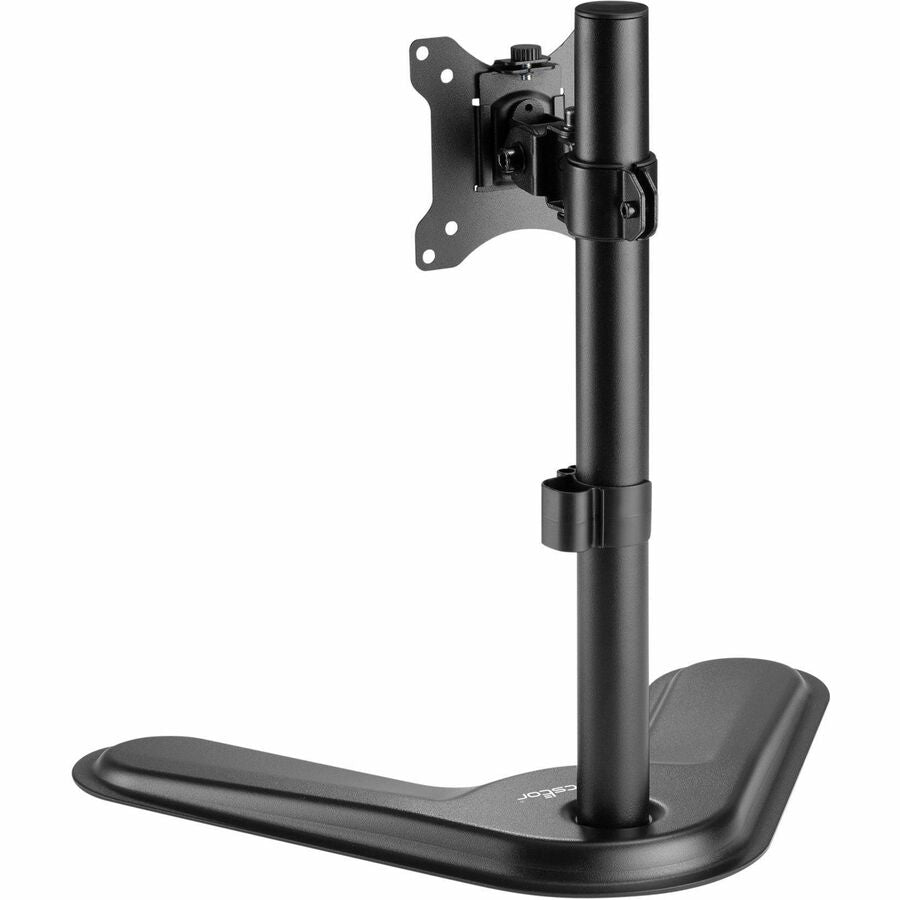 Rocstor ErgoReach Mounting Pole for Monitor - Black - Landscape/Portrait