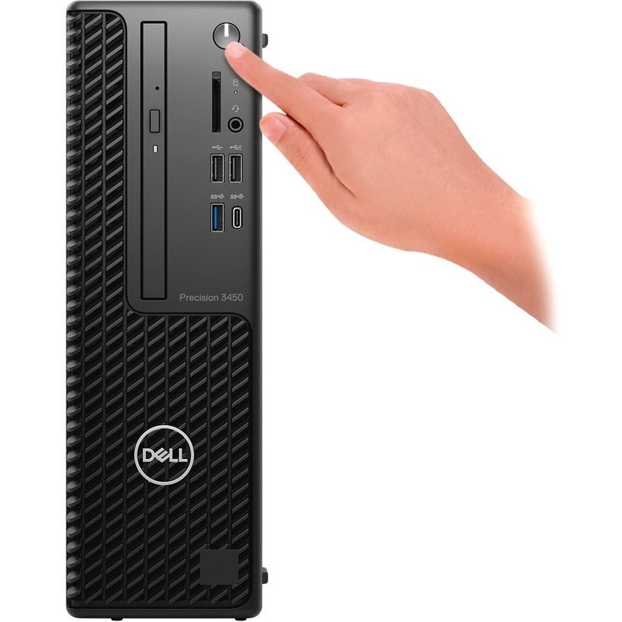 Dell Precision 3000 3450 Workstation - Intel Core i5 10th Gen i5-10505 - 8 GB - 256 GB SSD - Small Form Factor - Black