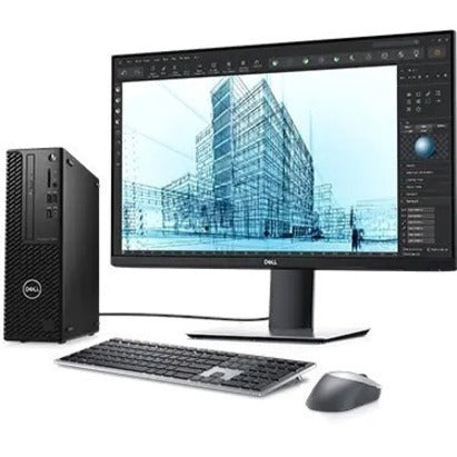 Dell Precision 3000 3450 Workstation - Intel Core i5 10th Gen i5-10505 - 8 GB - 256 GB SSD - Small Form Factor - Black