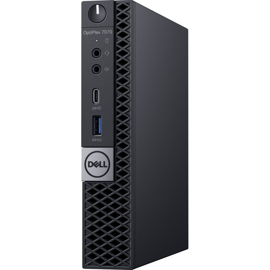 Dell OptiPlex 7000 7070 Desktop Computer - Intel Core i5 9th Gen i5-9500T 2.20 GHz - 8 GB RAM DDR4 SDRAM - 256 GB SSD - Micro PC