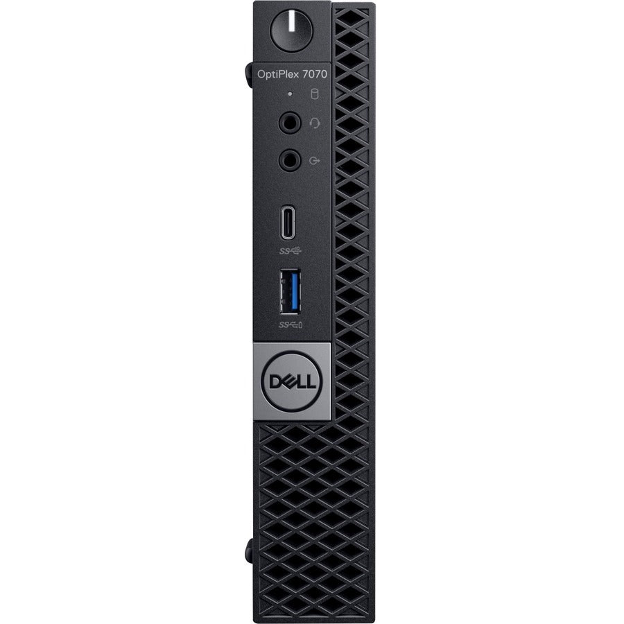 Dell OptiPlex 7000 7070 Desktop Computer - Intel Core i5 9th Gen i5-9500T 2.20 GHz - 8 GB RAM DDR4 SDRAM - 256 GB SSD - Micro PC