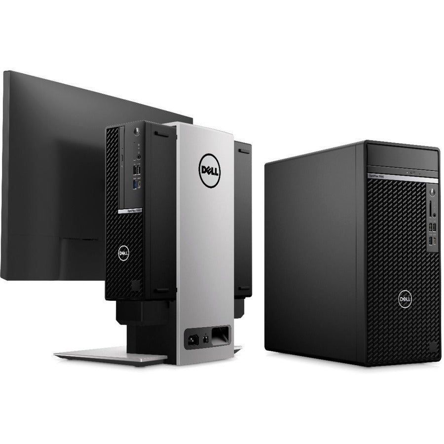 Dell OptiPlex 7000 7090 Desktop Computer - Intel Core i5 10th Gen i5-10505 Hexa-core (6 Core) 3.20 GHz - 8 GB RAM DDR4 SDRAM - 256 GB M.2 PCI Express NVMe 3.0 x4 SSD - Small Form Factor - Black