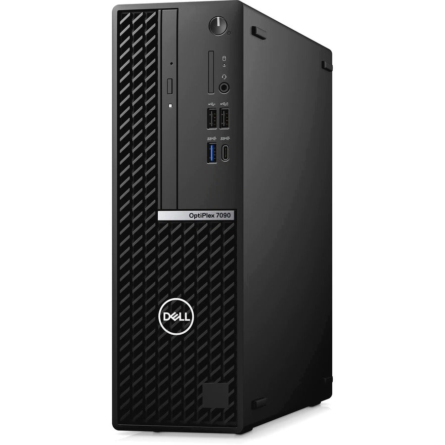 Dell OptiPlex 7000 7090 Desktop Computer - Intel Core i5 10th Gen i5-10505 Hexa-core (6 Core) 3.20 GHz - 8 GB RAM DDR4 SDRAM - 256 GB M.2 PCI Express NVMe 3.0 x4 SSD - Small Form Factor - Black