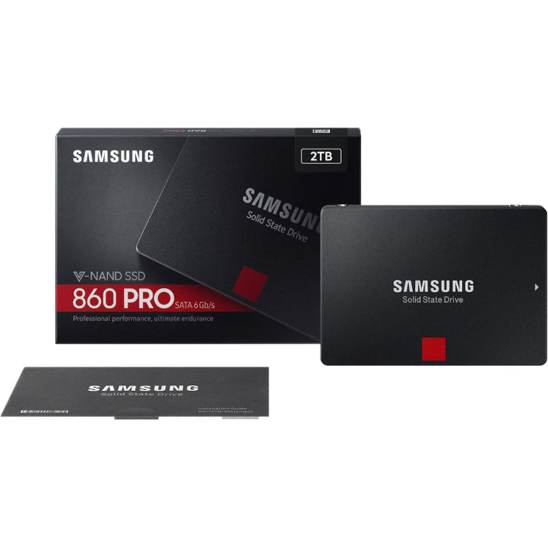 Samsung 860 PRO MZ-76P2T0BW 2 TB Solid State Drive - 2.5