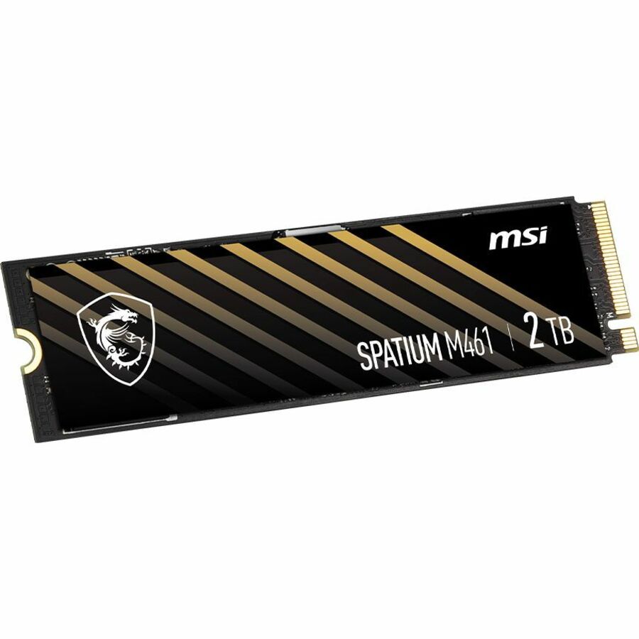 MSI SPATIUM M461 2 TB Solid State Drive - M.2 2280 Internal - PCI Express NVMe (PCI Express NVMe 4.0)