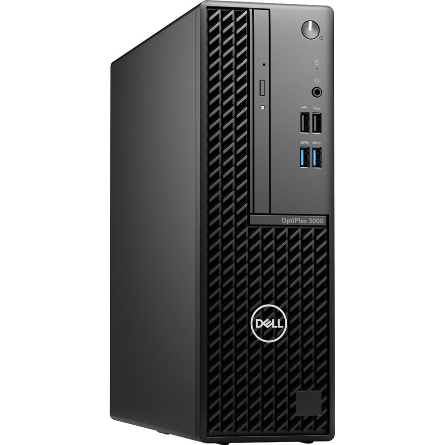 Dell OptiPlex 3000 Desktop Computer - Intel Core i5 12th Gen i5-12500 Hexa-core (6 Core) 3 GHz - 8 GB RAM DDR4 SDRAM - 256 GB M.2 PCI Express NVMe SSD - Small Form Factor - Black