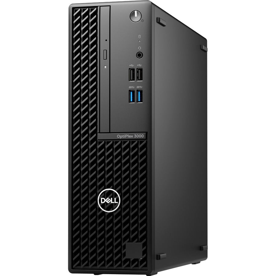 Dell OptiPlex 3000 Desktop Computer - Intel Core i5 12th Gen i5-12500 Hexa-core (6 Core) 3 GHz - 8 GB RAM DDR4 SDRAM - 256 GB M.2 PCI Express NVMe SSD - Small Form Factor - Black