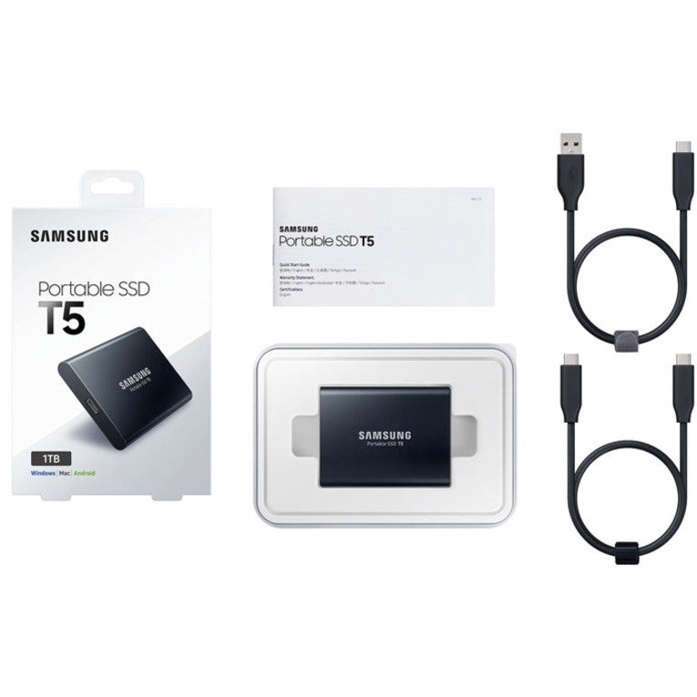 Samsung T5 MU-PA2T0B/AM 2 TB Portable Solid State Drive - 2.5