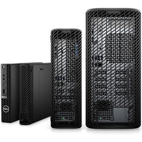 Dell OptiPlex 3000 3090 Desktop Computer - Intel Core i5 10th Gen i5-10505 Hexa-core (6 Core) 3.20 GHz - 8 GB RAM DDR4 SDRAM - 256 GB M.2 PCI Express NVMe SSD - Tower - Black