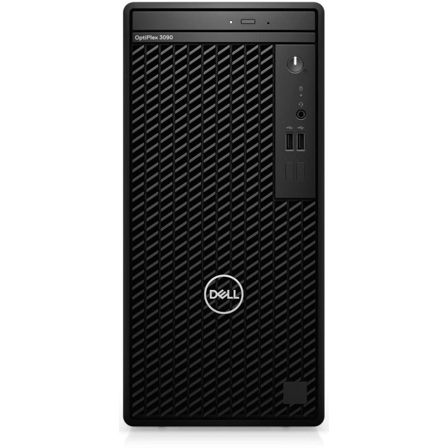 Dell OptiPlex 3000 3090 Desktop Computer - Intel Core i5 10th Gen i5-10505 Hexa-core (6 Core) 3.20 GHz - 8 GB RAM DDR4 SDRAM - 256 GB M.2 PCI Express NVMe SSD - Tower - Black