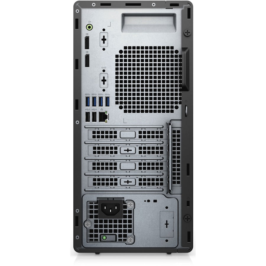 Dell OptiPlex 3000 3090 Desktop Computer - Intel Core i5 10th Gen i5-10505 Hexa-core (6 Core) 3.20 GHz - 8 GB RAM DDR4 SDRAM - 256 GB M.2 PCI Express NVMe SSD - Tower - Black