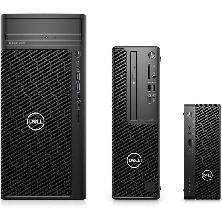 Dell Precision 3000 3260 Workstation - Intel Core i5 12th Gen i5-12500 - 16 GB - 512 GB SSD - Ultra Small - Black