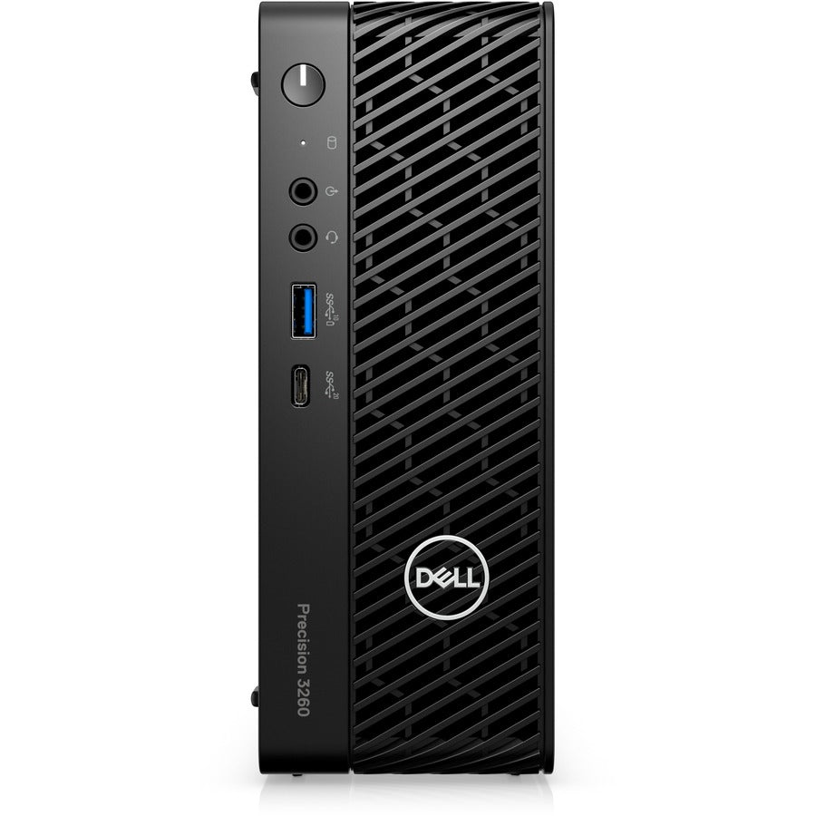 Dell Precision 3000 3260 Workstation - Intel Core i5 12th Gen i5-12500 - 16 GB - 512 GB SSD - Ultra Small - Black