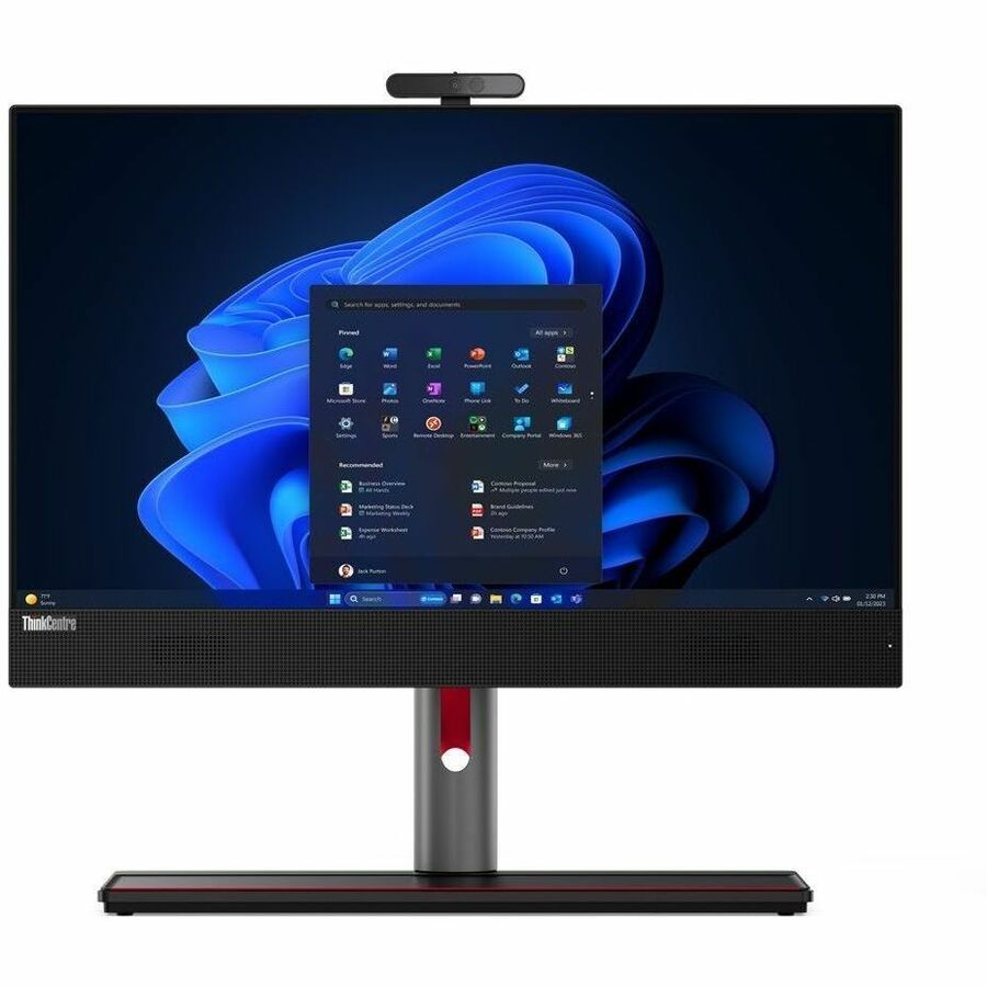 Lenovo ThinkCentre M90a Gen 5 12SH001LUS All-in-One Computer - Intel Core i5 14th Gen i5-14500 - 16 GB - 256 GB SSD - 23.8