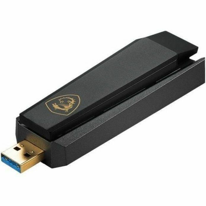 MSI AXE5400 IEEE 802.11 a/b/g/n/ac/ax Tri Band Wi-Fi Adapter for Computer/Notebook