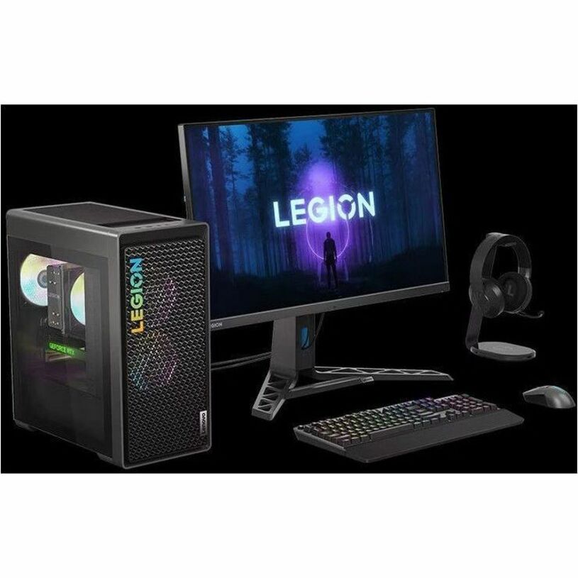 Lenovo Legion T5 26IRB8 90UT000GUS Gaming Desktop Computer - Intel Core i7 13th Gen i7-13700F - 16 GB - 1 TB SSD - Tower - Storm Gray