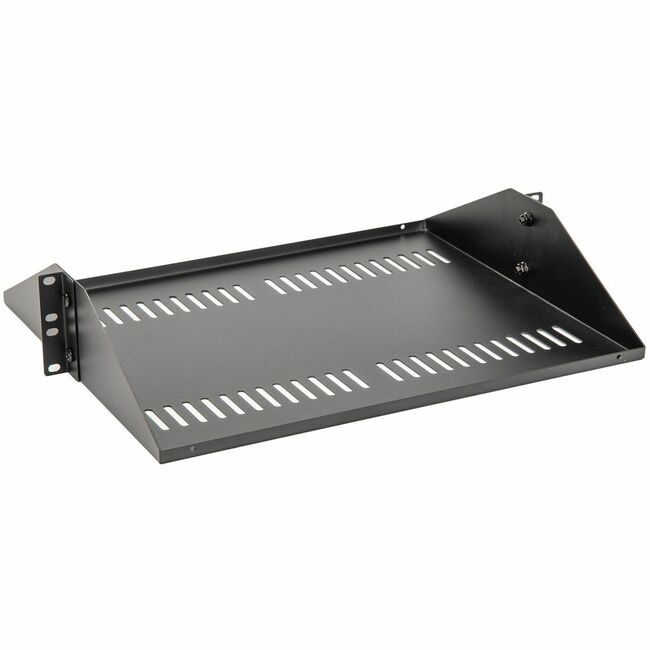 Rocstor 2U Server Cantilever Deep Center Rack Shelf - 2 Post - Center Mount - Solid