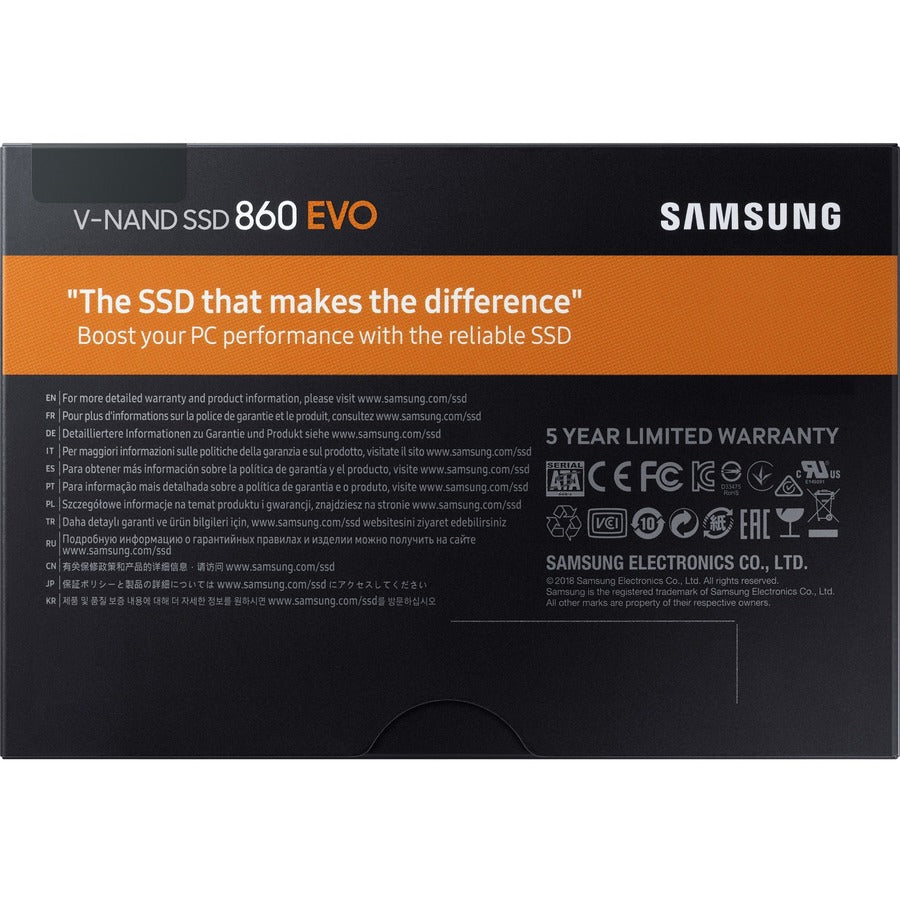 Samsung-IMSourcing 860 EVO MZ-76E2T0BW 2 TB Solid State Drive - 2.5