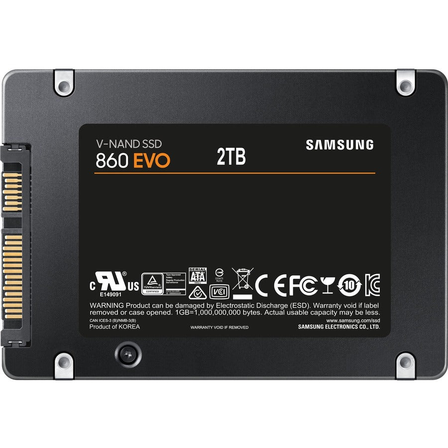 Samsung-IMSourcing 860 EVO MZ-76E2T0BW 2 TB Solid State Drive - 2.5