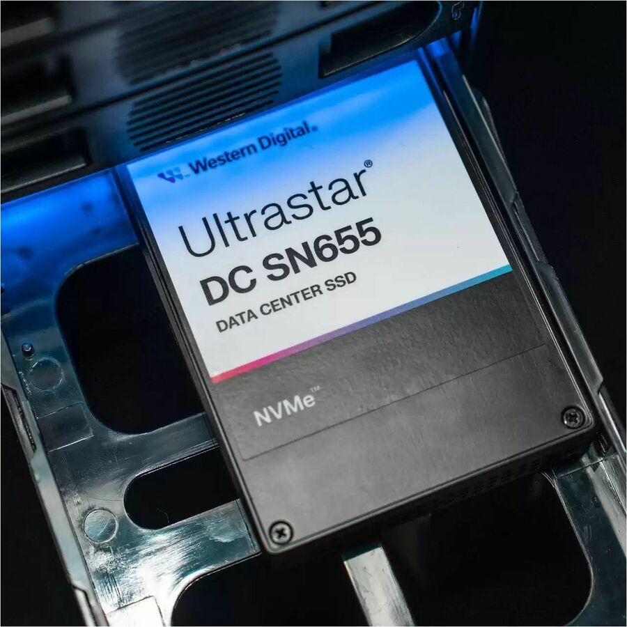 WD Ultrastar DC SN655 WUS5EA176ESP7E4 7.68 TB Solid State Drive - U.3 15 mm Internal - PCI Express NVMe (PCI Express NVMe 4.0 x4) - Read Intensive