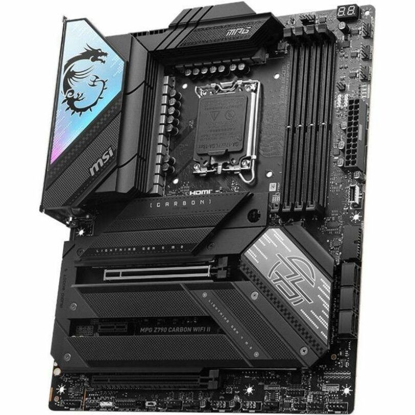 MSI MPG Z790 CARBON WIFI II Gaming Desktop Motherboard - Intel Z790 Chipset - Socket LGA-1700 - ATX