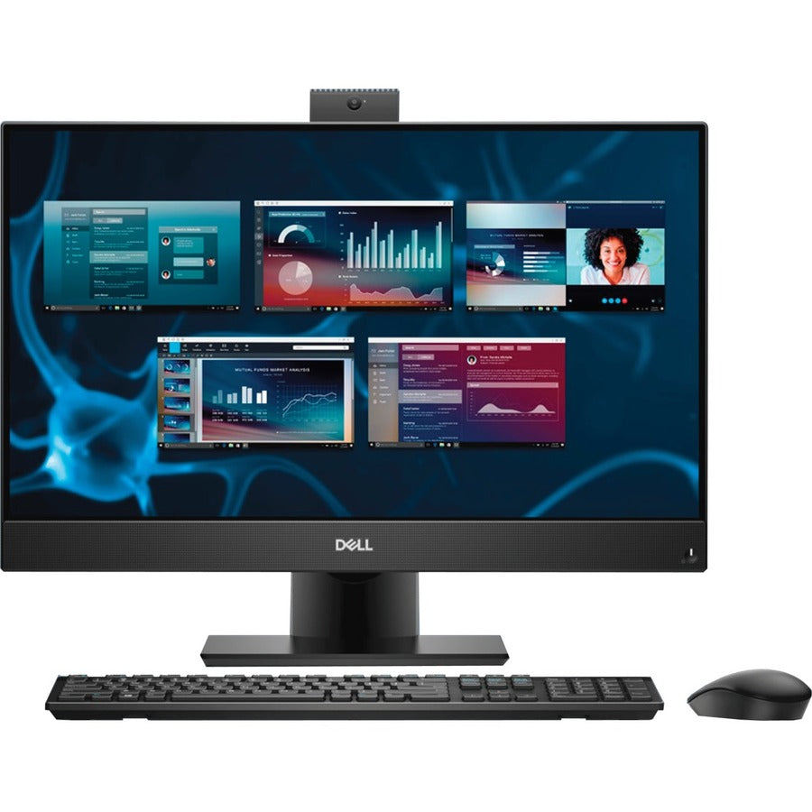 Dell-IMSourcing OptiPlex 7000 7480 All-in-One Computer - Intel Core i5 10th Gen i5-10500 - vPro Technology - 8 GB - 256 GB SSD - 23.8