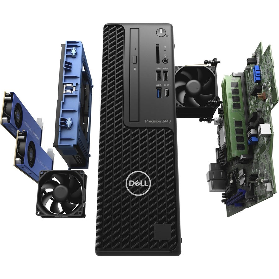 Dell-IMSourcing Precision 3000 3440 Workstation - Intel Xeon W-1250 - 16 GB - 512 GB SSD - Small Form Factor