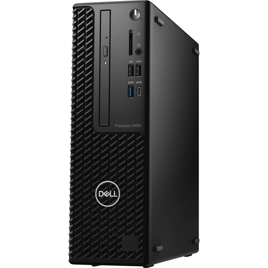 Dell-IMSourcing Precision 3000 3450 Workstation - Intel Core i7 10th Gen i7-10700 - 16 GB - 512 GB SSD - Small Form Factor - Black