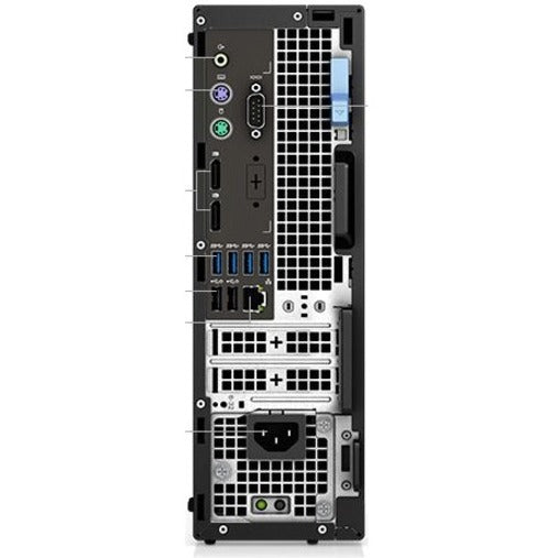 Dell-IMSourcing Precision 3000 3431 Workstation - Intel Core i7 9th Gen i7-9700 - 16 GB - 512 GB SSD - Small Form Factor