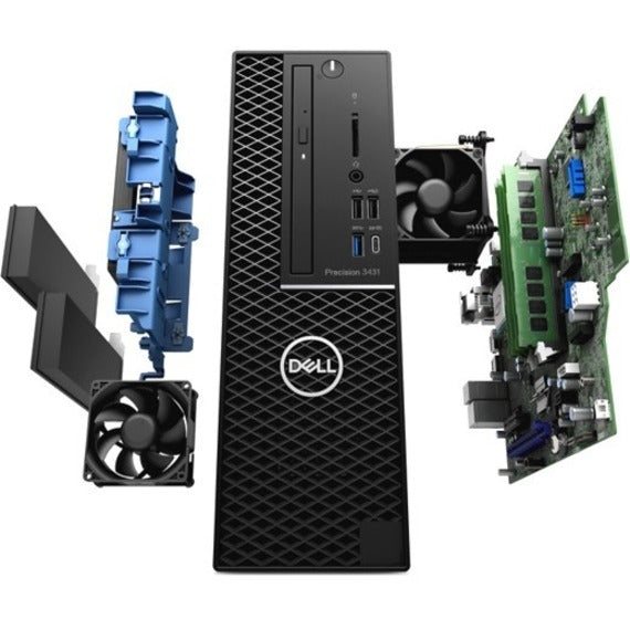 Dell-IMSourcing Precision 3000 3431 Workstation - Intel Core i7 9th Gen i7-9700 - 16 GB - 512 GB SSD - Small Form Factor