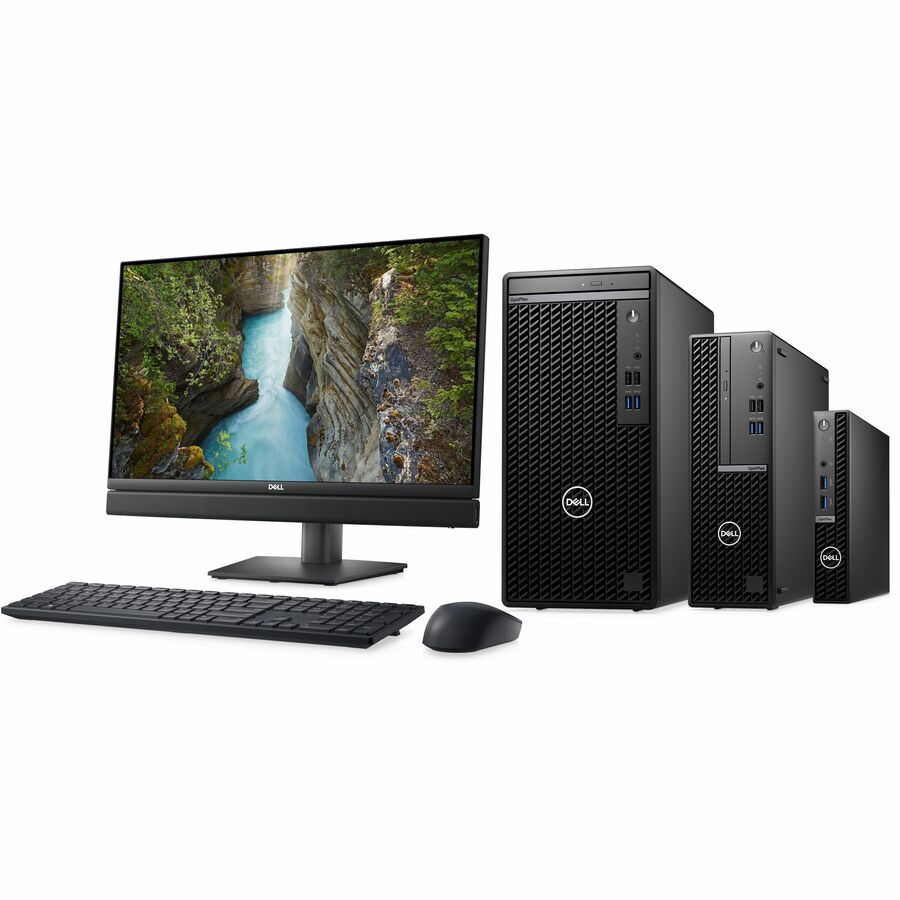 Dell-IMSourcing OptiPlex 7000 7010 Desktop Computer - Intel Core i5 13th Gen i5-13500T - vPro Technology - 16 GB - 512 GB SSD - Micro PC - Black